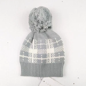 Cappello Jamie Kay Jasper - Grigio Tempesta Check 0-2 anni  - Foto 1 di 3