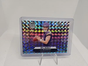 2024 Panini Mosaic - NFL Debut J.J. McCarthy #275 Silver Prizm (RC) VIKINGS - Bild 1 von 2