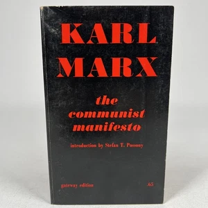 The Communist Manifesto by Karl Marx Paperback  Vintage Gateway Edition 1963 - Imagen 1 de 9