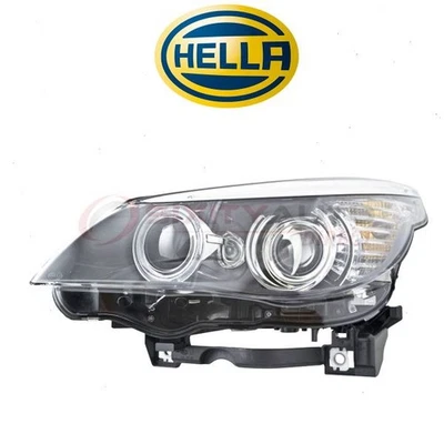 HELLA Front Left Headlight Assembly for 2008-2010 BMW 535i - Electrical ts Foto 1 de 4