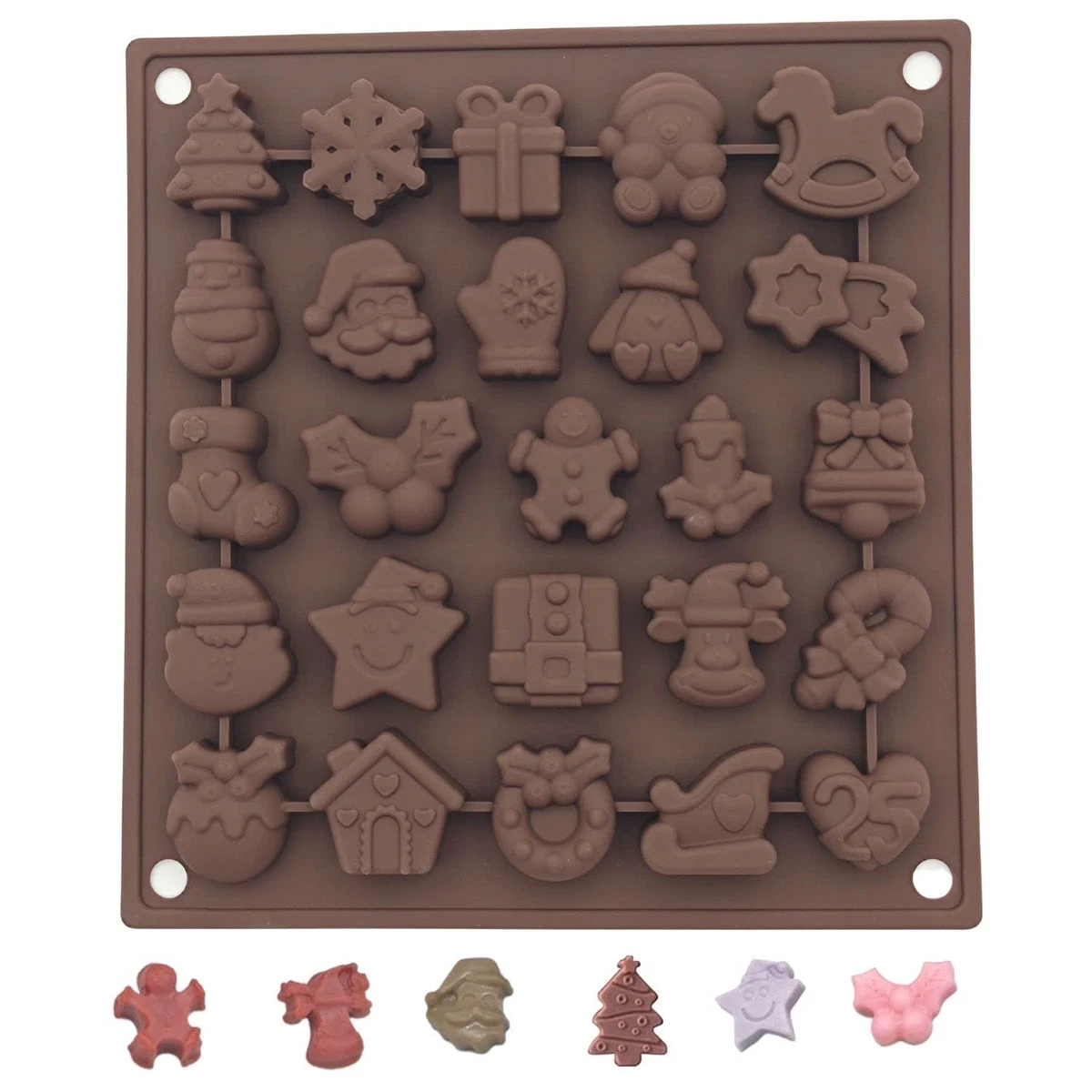 Belmalia 2 Teglia Per Muffin, Silicone, 33 X 25 X 3 Cm, 12 Stampi - 11