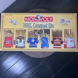 Monopoly NHL Original Six Collector's Edition Board Game Strategy - Picture 1 of 5