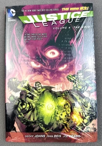 Justice League Vol. 4: The Grid DC Comics Johns Reis Prado Hardcover New Sealed - Picture 1 of 2