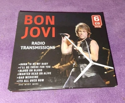 BON JOVI 6 cd set RADIO TRANSMISSIONS 1987-2002 eagle eyes - Image 1 of 4
