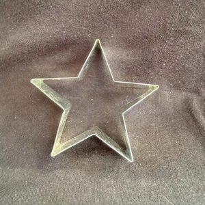 STAR Cookie Cutter Mold Christmas Fourth Of July 1” Deep Metal - Picture 1 of 10
