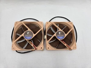 2x Noctua NF-P12 1300RPM Premium Quiet Case Fans 120mm 3 Pin - Picture 1 of 3