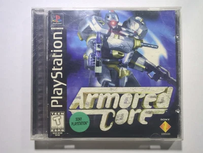 Armored Core case and game (Sony PlayStation, PS1) - Image 1 of 4