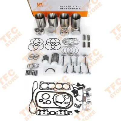 4G63 Overhaul Rebuild Kit Fits Mitsubishi 4G63P Engine Diesel Forklift MD194365 - Image 1 of 4