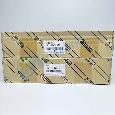 DISCOS TRASEROS GENUINOS LEXUS GS300H 2012 A 2018 AWL10 DISCOS DE FRENO TRASERO PIEZA DE FABRICANTE Foto 1 de 3