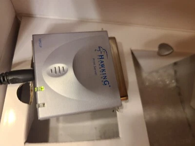 Hawking Technology High Performance Internet 10/100M LAN Print Server HPS1U - Image 1 of 4