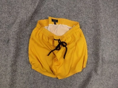 Vintage Vilebrequin France design minimalist Yellow Swim Shorts - Image 1 of 4