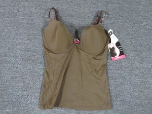 Delta Burke Smooth Shaping Camisole Womens 2XL Brown New - Picture 1 of 6