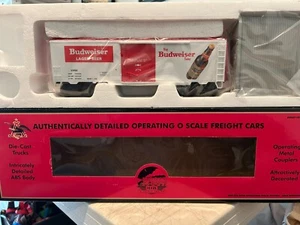 🚂MTH 20-94125 Anheuser Bush Budweiser Operating Reefer Car - Picture 1 of 4