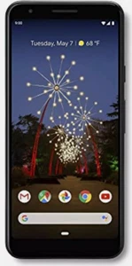 Google Pixel 3a, Fully Unlocked, 64 GB, Black, C Grade - Photo 1 sur 12