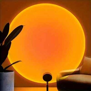 Sunset Lampe Sonnenuntergang USB Nachtlicht Projection Licht - Bild 1 von 4