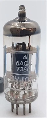 6AQ4/EC91 ТРУБКА CEI NIB ПРОТЕСТИРОВАН И В КОРОБКЕ ВИНТАЖНЫЙ КОММЕРЧЕСКИЙ ИЗЛИШЕК - Изображение 1 из 3