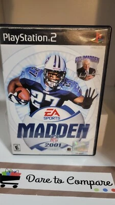 Madden NFL 2001 EA Sports Sony Playstation 2 PS2 Fútbol (Sin Manual) Foto 1 de 4