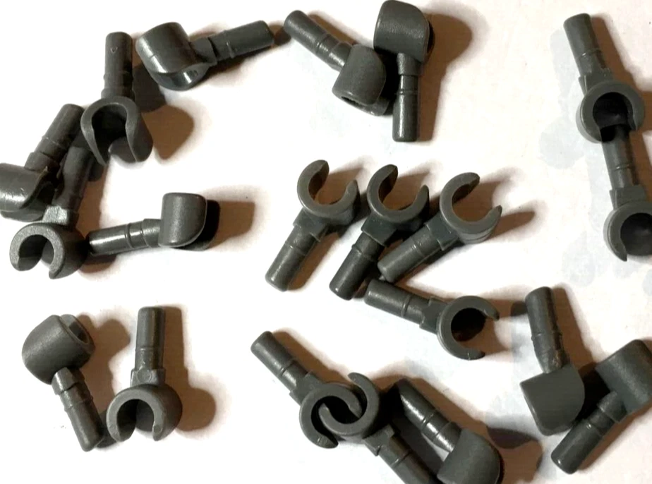 Lego 10 dunkelgraue Hände Hand für Minifiguren Figur 5 Paar Star Wars City