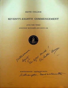 Smith College 1956 Startprogramm Gloria Steinem - Bild 1 von 3