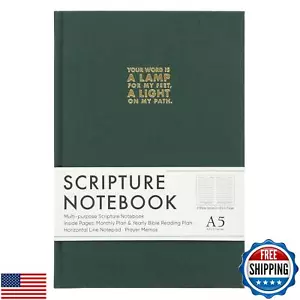 Inspirational Bible Journal Notebook, Christian Journals for Women and Men, U - Picture 1 of 5