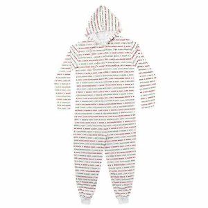 Hallmark Channel Holiday Xmas Family Pajamas Hood Hooded Warm Cozy Unisex L XL - Picture 1 of 4