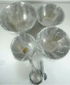 12pc Lakeland Stainless Steel Bowls & Spoons Prep Set - Picture 1 of 3