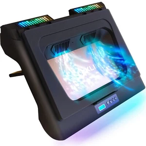 KLIM Everest Laptop Cooling Pad | New 2024 | Powerful Turbo-Fan 4300 RPM Lapt... - Picture 1 of 2