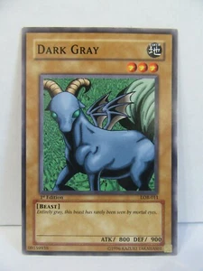 Yu-Gi-Oh! Legend of Blue Eyes - Dark Gray LOB-011 - 1st Edition - Gem Mint! PSA - Picture 1 of 2