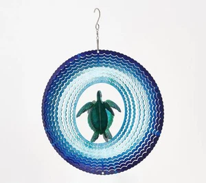 Evergreen, Wind Spinners, 10" 3D Illusion spinner - Tortuga marina - Imagen 1 de 1