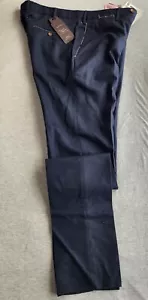 NUEVO CON ETIQUETAS $750 PT01 FRANELA DE PT05 PANTALONES COHEN 36 AZUL MARINO RETRO - Imagen 1 de 7
