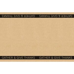 Charcuterie Paper Roll Table Runner Rolls, 50" L x 18" W, Gather - Pack of 4