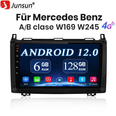 9" Autoradio Für Mercedes-Benz A/B Klasse Vito Viano Sprinter DAB+ GPS Navi 128G - Bild 1 von 4