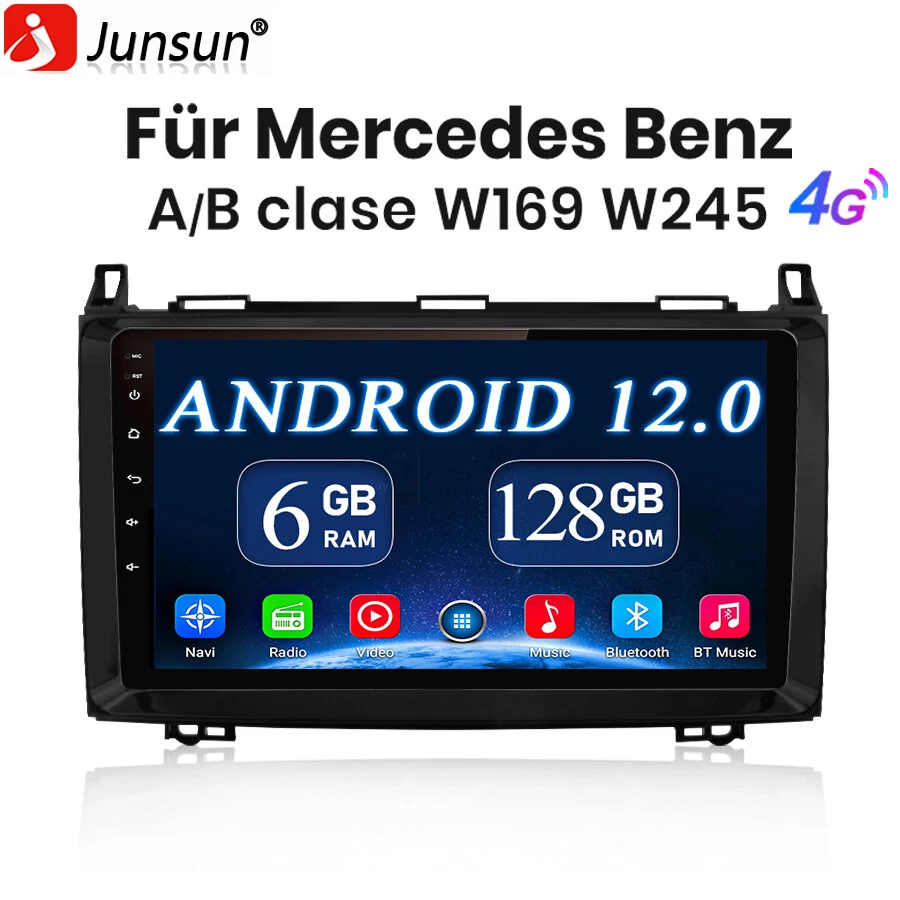 9" Autoradio Für Mercedes-Benz A/B Klasse Vito Viano Sprinter DAB+ GPS Navi 128G - Bild 1 von 4