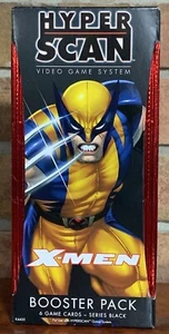 HYPER SCAN VIDEO GAME SYSTEM* X-MEN* BOOSTERPACK*6 CARDS-SERIES BLACK - Picture 1 of 4