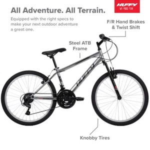 Huffy 24" Rock Creek Boys Mountain Bike for Men - Picture 1 of 3