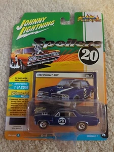 1964 PONTIAC GTO (BLUE) THE SPOILERS  STREET FREAKS  by Johnny Lightning - Picture 1 of 2