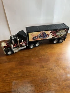 Vintage 1993 Buddy L Harley Davidson Semi Truck An American Legend - Picture 1 of 12