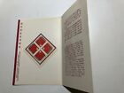 1981 ROC China Taiwan New Year's Calligraphy  in Folder Booklet Libretto 