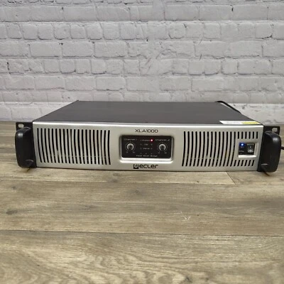 Ecler XLA 1000 Professional 19" 2U Amplifier 2x 500 Watt 4 Ohm 2x 330 Watt 8 Ohm - Image 1 of 4