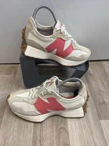 New Balance 327 Trainers - Women’s UK Size 4 Moonbeam Sea salt Desert Pink - Picture 1 of 11