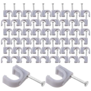 100 Pcs Carte De Ligne Clous En Acier -câbles À Ongles Pour - Afbeelding 1 van 12