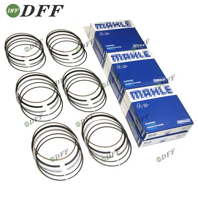 Conjunto de 6 anéis de pistão para BMW 323i 528i E46 E39 2.5 2.8 M52B25 M52B28 11251437077 - Imagem 1 de 4