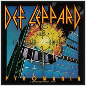 DEF LEPPARD - Pyromania Aufnäher Patch 10x10cm - Picture 1 of 1