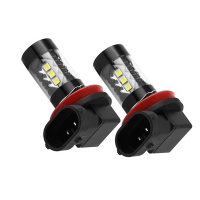 2 Pcs H11 H8 6000K 850LM Car High Power Bright LED Fog Daytime Light Bulbs - Image 1 of 4