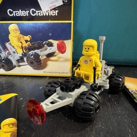 LEGO 6826 Classic Space CRATER CRAWLER Complete w Box & Instructions Manual