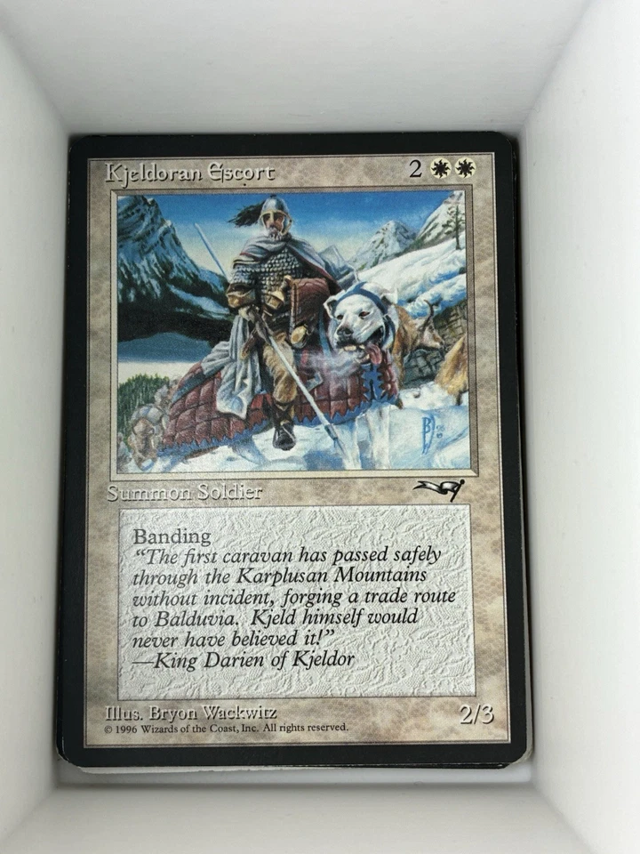 Kjeldoran Escort (Red Blanket) - Alliances # MTG Magic The Gathering. M6 - Image 1 of 1