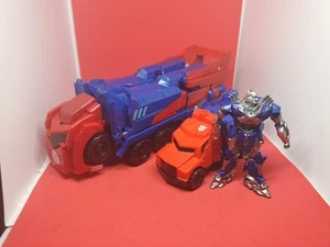 Transformers Optimus Prime Hasbro Tomy 2015 Robots in Disguise RID 3-Step Change - Picture 1 of 17