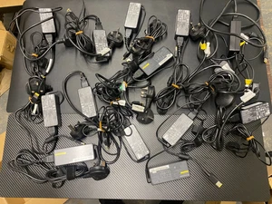 Bundle of x13 Lenovo Laptop Chargers Official Genuine - Various Kinds - Picture 1 of 10