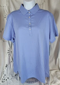 Lady Hagan Neu mit Etikett Damen XL Polo Kurzarm UV-Blockierung 30+ UPF Golf Tennis Sport - Bild 1 von 17