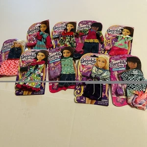 TRAJE DE MODA SPARKLE GIRLZ Lote de 9 Se Ajusta - Imagen 1 de 8